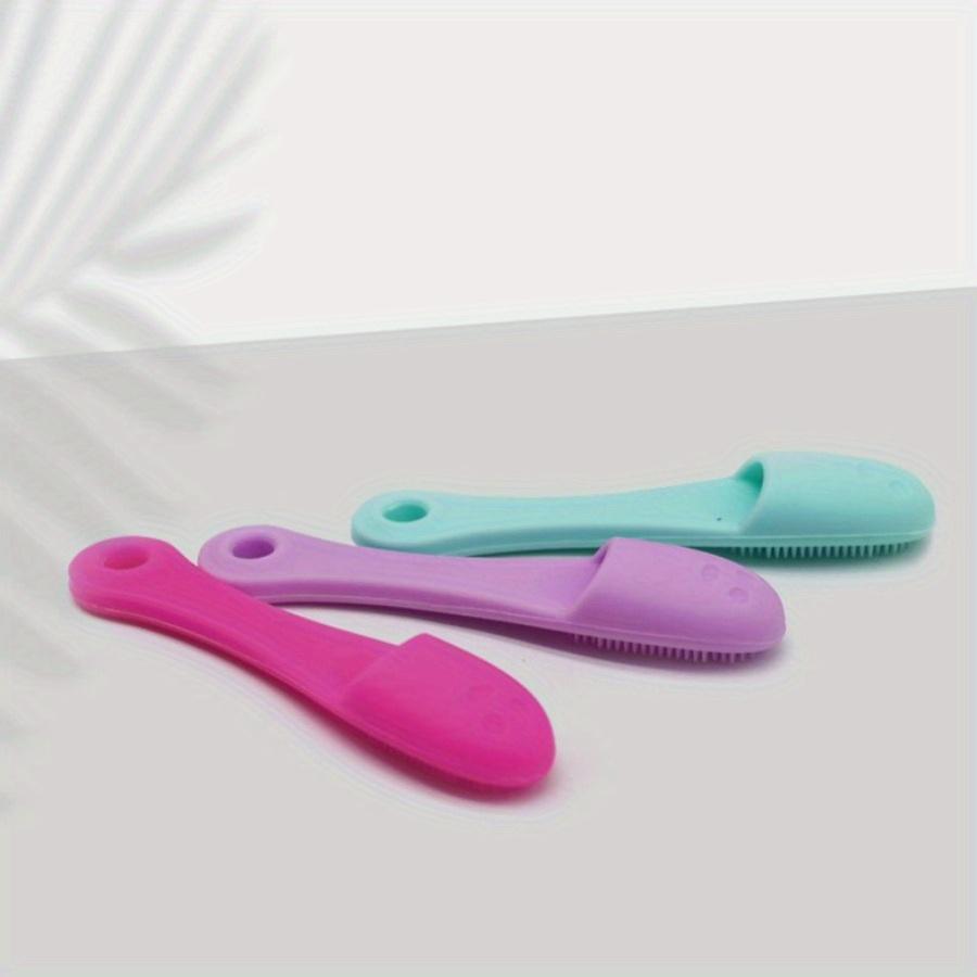 4PCS Pet Soft Glue Finger Toothbrush Dog Toothbrush Cat Cleaning Mouth Hair Brush Black Chin Pet Cleaning Supplies