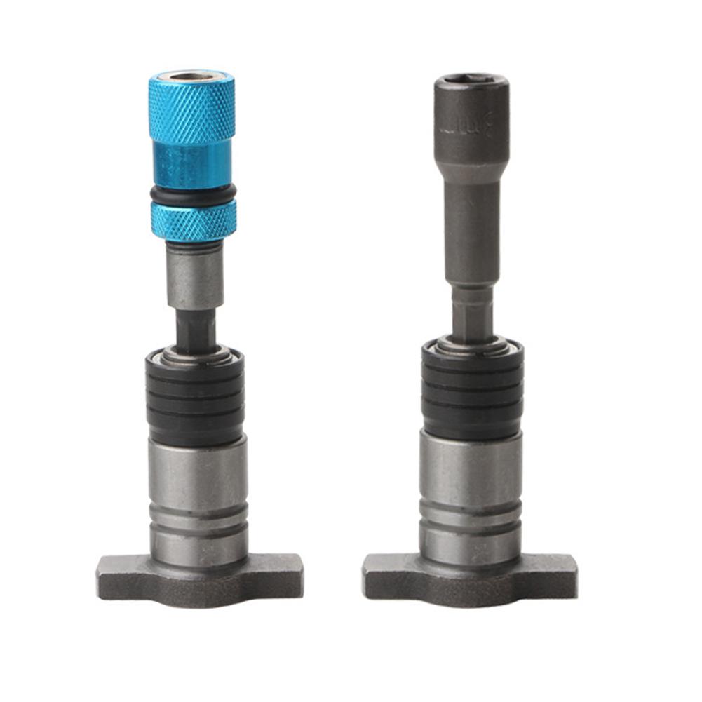 2pcs 18V Electric Brushless Impact Wrench Shaft Accessories 1/4\'\' Hex Adapter For Quick Change 1/2'' Chuck Power Tool Accessor