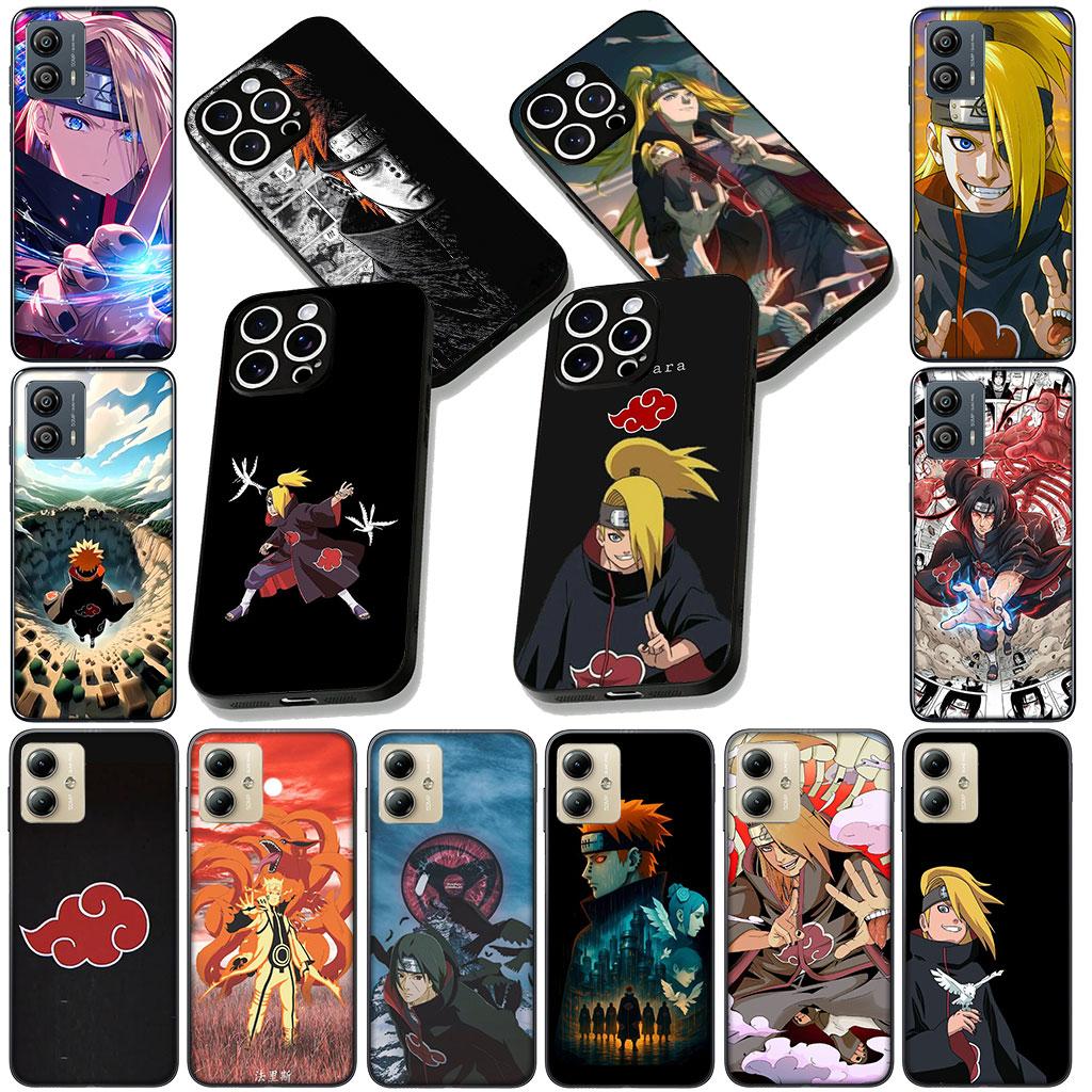 for Motorola Moto Edge 70 60 Fusion NEO Pro G Stylus G56 G96 G52 G04 G05 20 Case Deidara Narutos Pain Akatsuki Uchiha Itachi