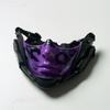 Masque de Moitié Cyberpunk 5 Couleurs Style Mecha Masque d'Halloween Cosplay Sangle Réglable Confort Respirant Couvre-Visage de Fête