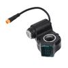 Electric Scooter Handle Switch Lock 3 Pin Waterproof Handlebar Switch Lock with 2 Keys for  M5