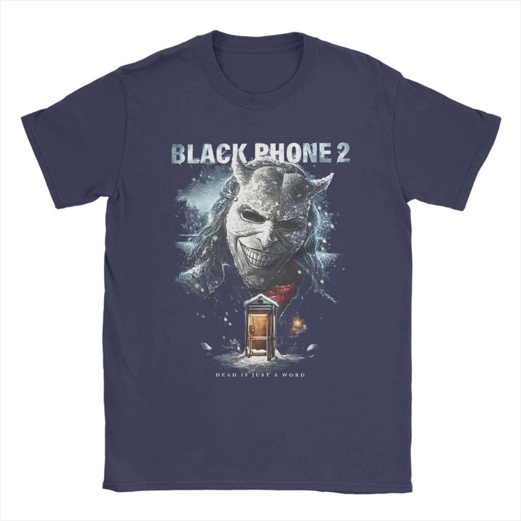 Novelty 2025 Black Phone 2 Movies T-Shirt for Men Round Neck Cotton T Shirts  Short Sleeve Tee Shirt Graphic Printed Tops