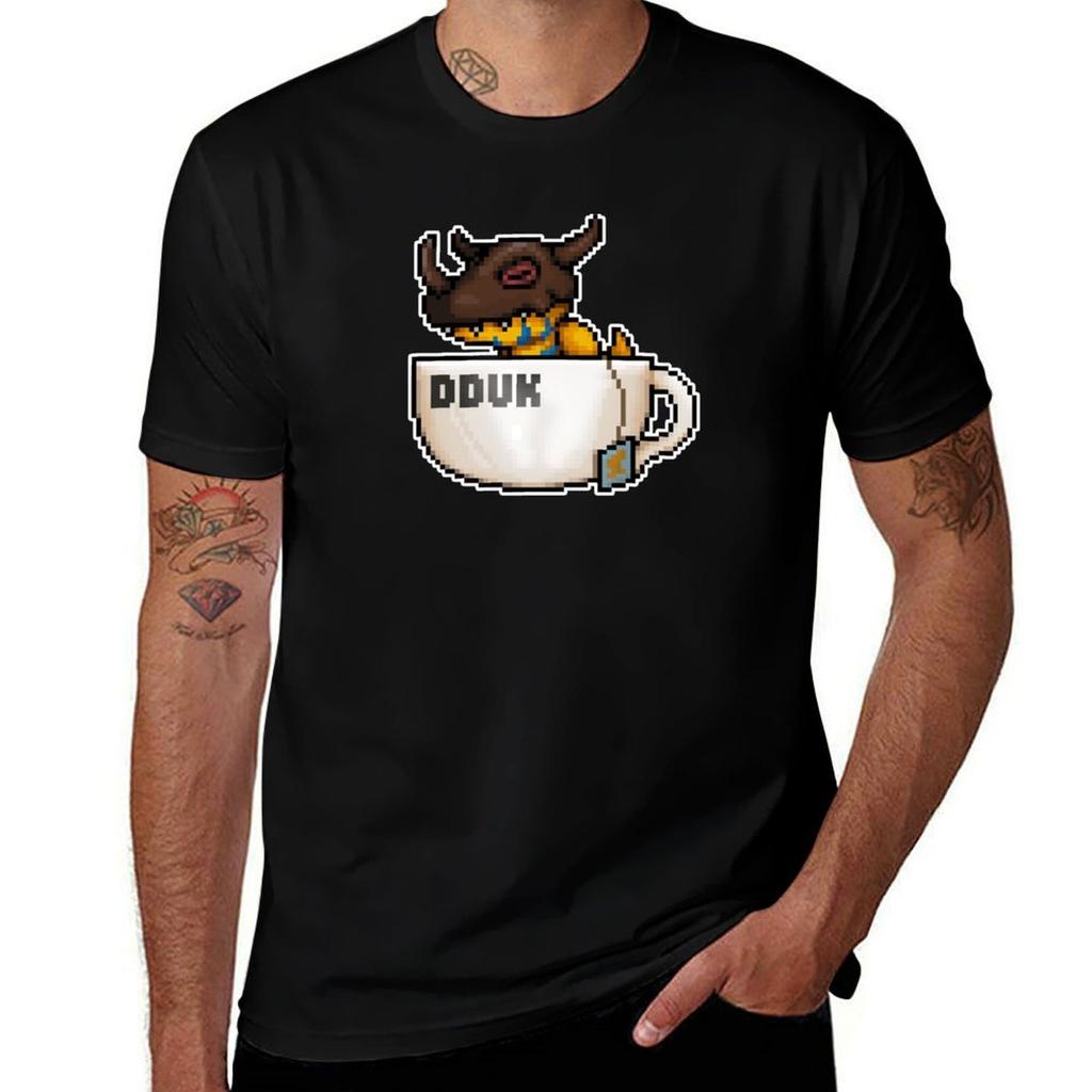 Dduk Mascot Shirt Tshirt Breathable Gym Short Sleeve Tshirt