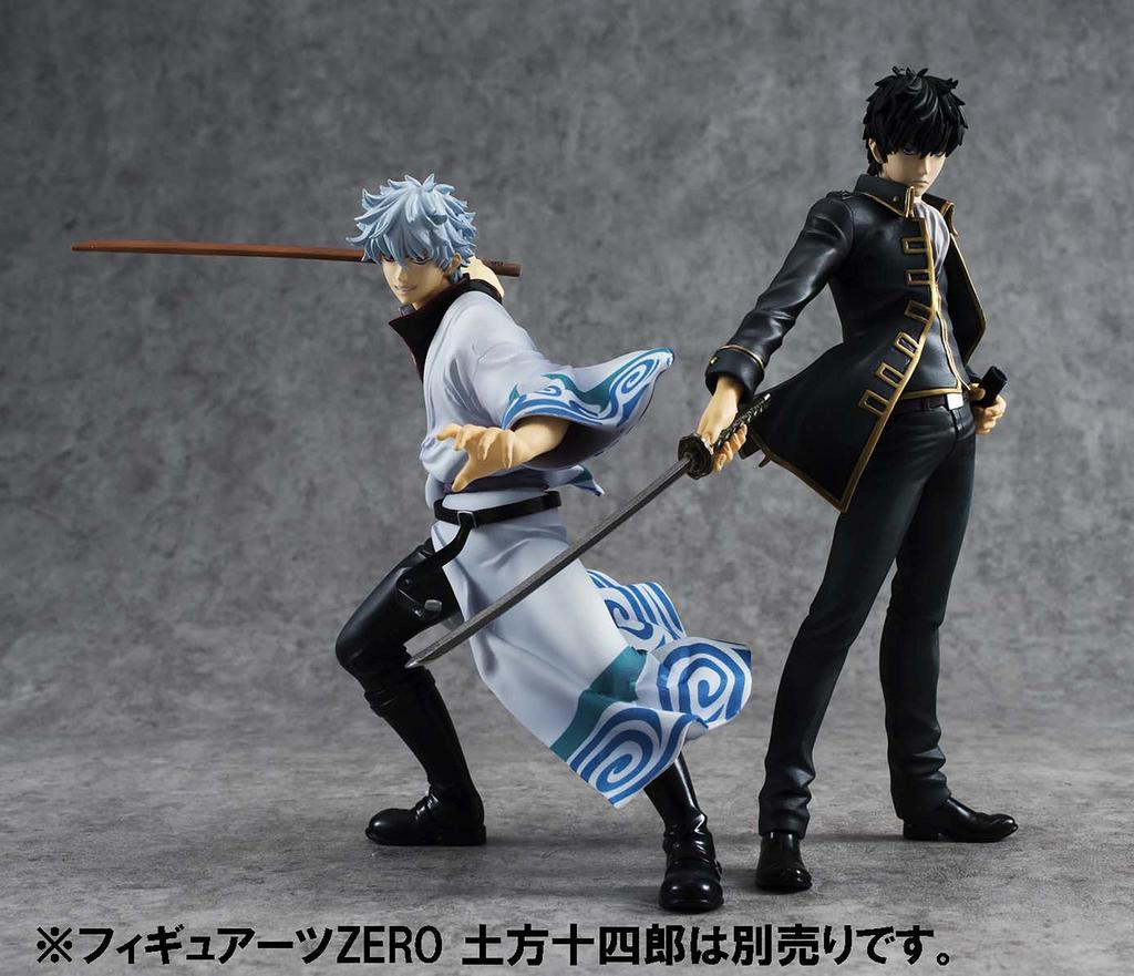 TAMASHII NATIONS Figuarts ZERO Gintama Sakata Approximately PVC ABS Painted Finished Figure Gintoki, 150mm, &