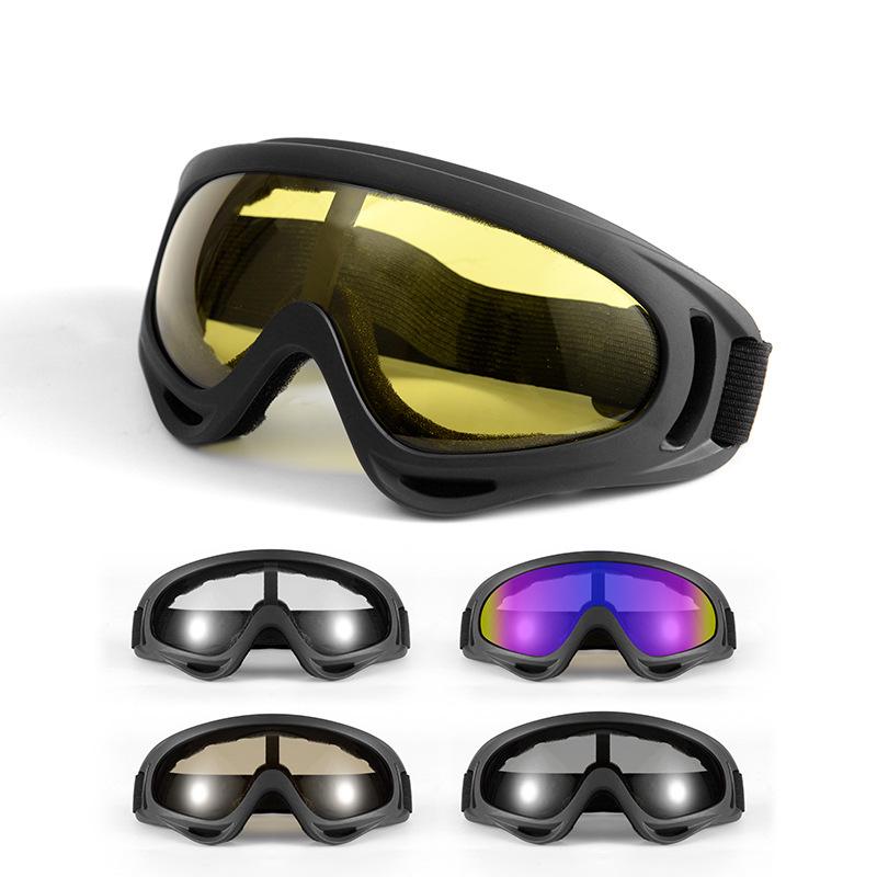 X400 Tactical Windproof Goggles for Cycling, Skiing, and Motorcycling - Military-Grade, Anti-Impact Protection.