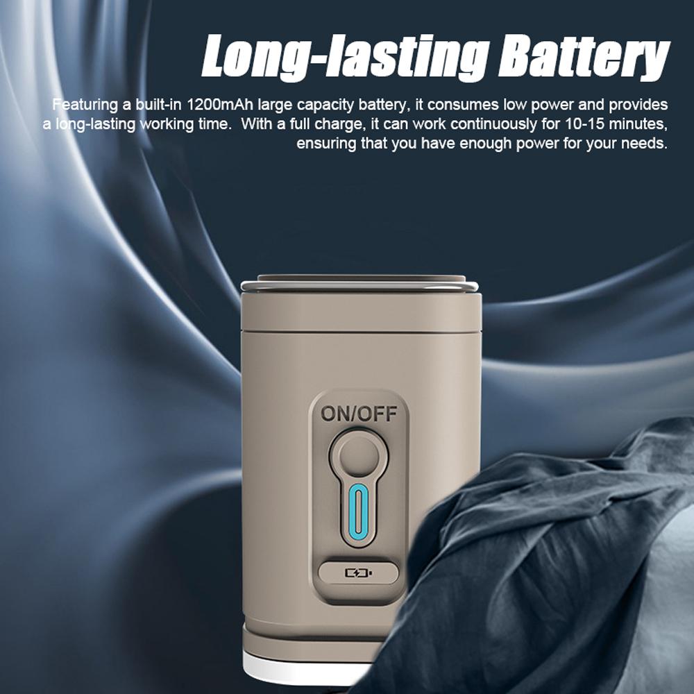 Cordless Air Pump Portable Electric Air Compressor Inflation & Deflation Pump with 5 Nozzles LED