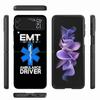 EMT EMS Medical Rescue Phone Case For Samsung Z Flip 6 7 5G Z Flip 5 Galaxy Z Flip 3 4 5G ZFlip Shockproof Hard Cover TPU PC Coq