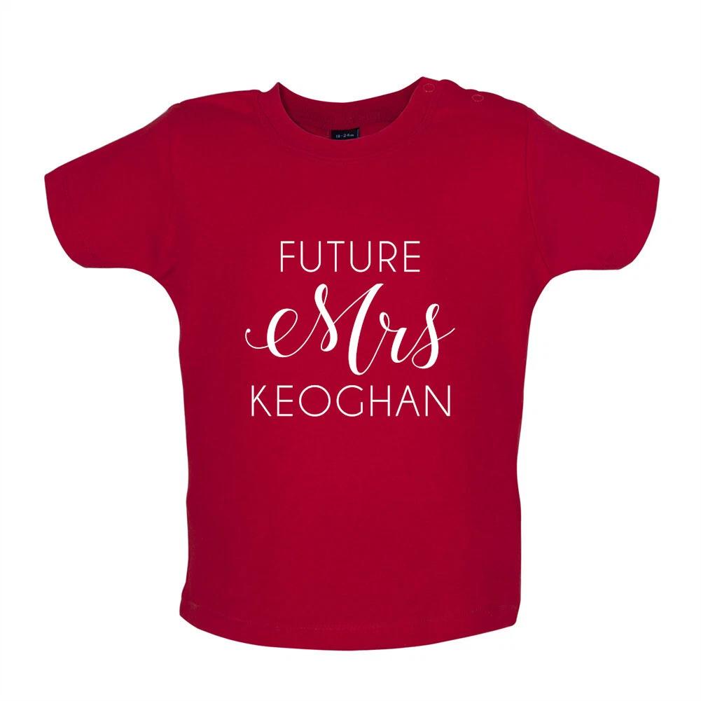 Future Mrs. Keoghan - Kids Baby Kids Boys Girls Unisex T-Shirt / Bodysuit - Barry Film Love Saltburn Actor 140
