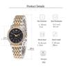 Casual Quartz Wristwatch Alloy Band Ladies Dress Watch Fashion Diamond Inlaid Watch  Women's