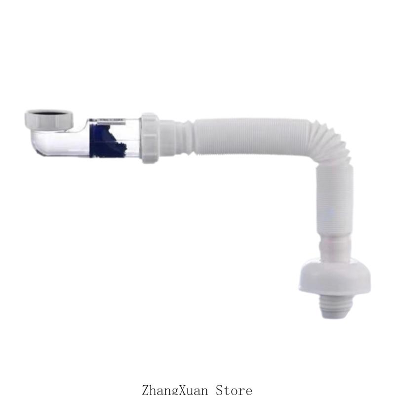 3XUF Kitchen Sink Drain Pipe Sink Drain Hose Stretchable Deodorant Drain Hose Pipelines China Mainland