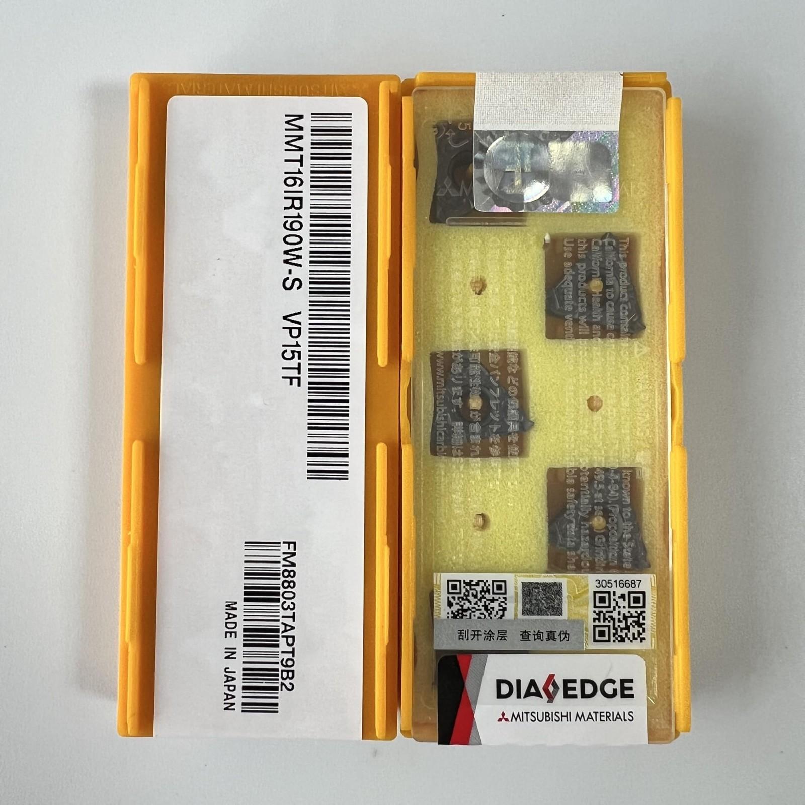 

MITSUBISHI / MMT16IR190W-S VP15TF / Carbide CNC Blade 10 Pcs