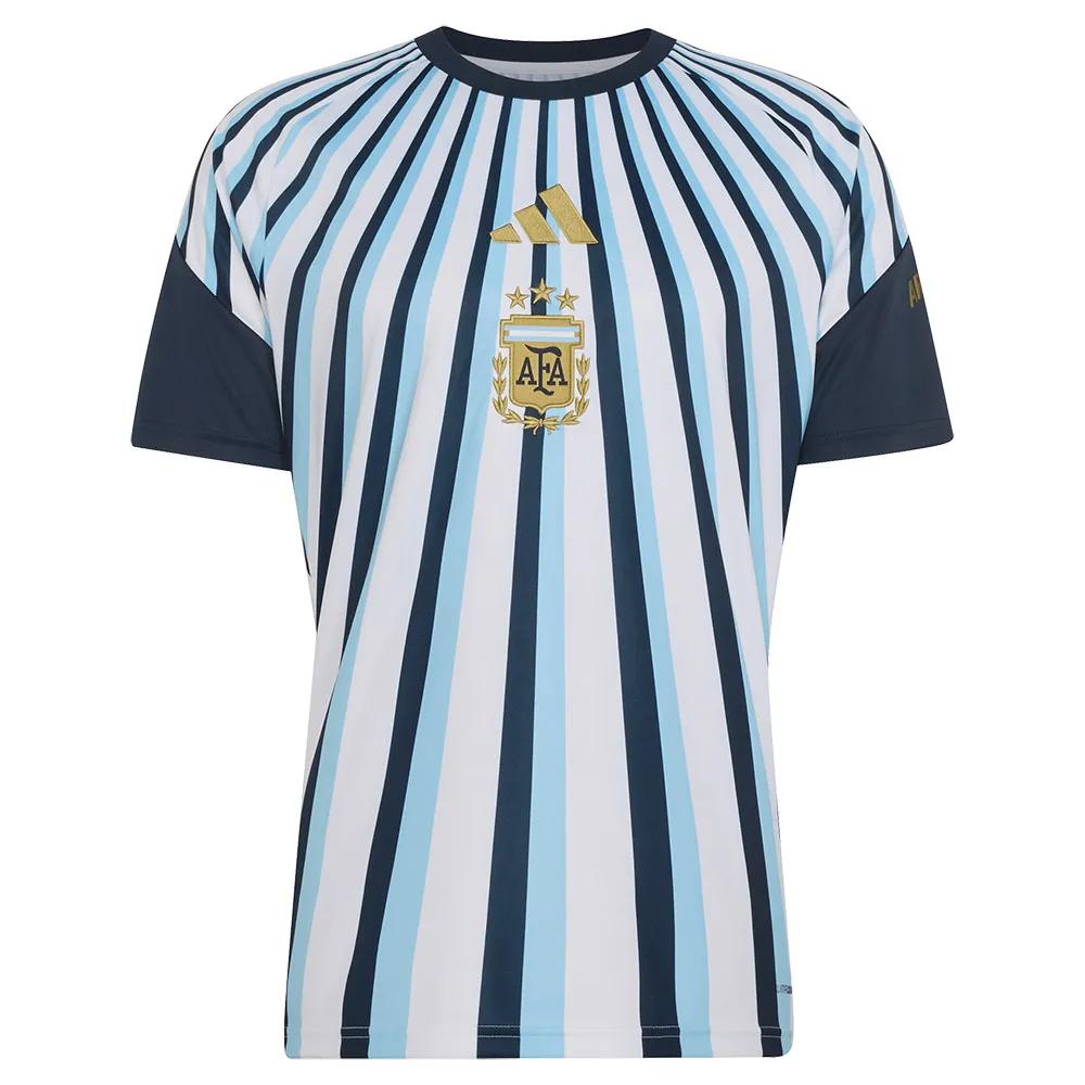 Adidas Argentina 26/27 Home Pre Match soccer training jersey recycled polyester blue