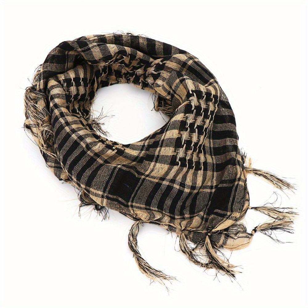 Military Tactical Desert Hijab Scarf Muslim Headscarf Islam Arab Keffiyeh Head Neck Scarves Wrap for Men and Women