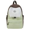 Niche Lightweight Casual Simple Fashionable Contrasting Versatile Schoolbag Junior High School College Backpack