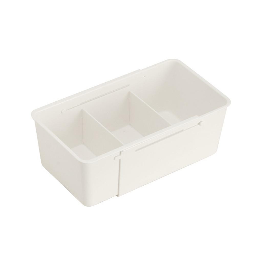 Large Capacity Retractable Storage Box Cosmetics Box  for Stationery Medicine Sundries Separation