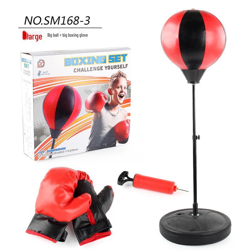 Saco de Pancada de Mesa com Base - Alívio do Estresse e Equipamento de Fitness