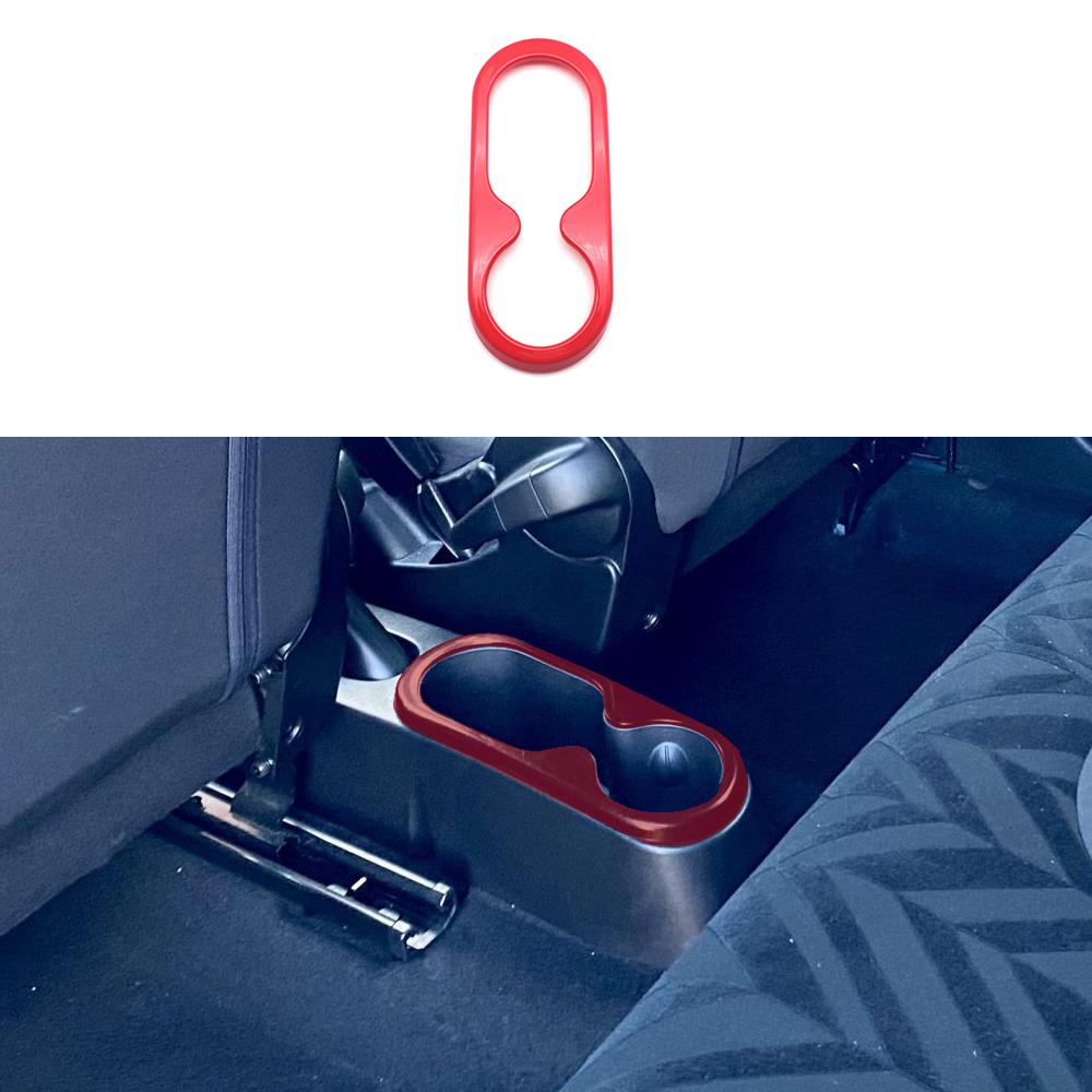 BEP1 For Lancia Ypsilon drinking glass holder trim красный