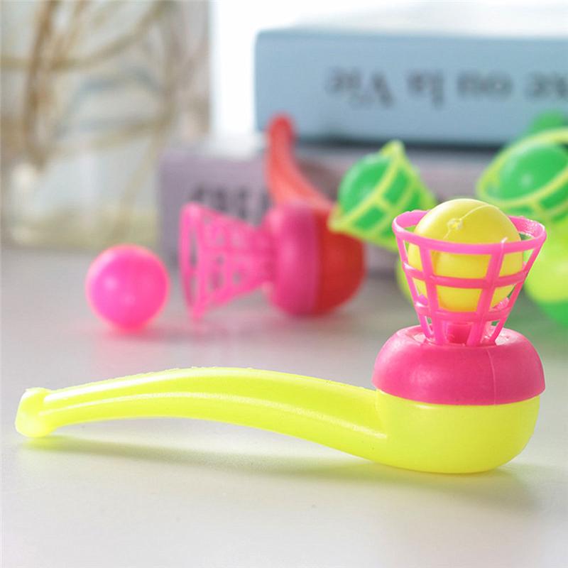 Creative Classic Nostalgic Plastic Suspension Blow Ball Toy