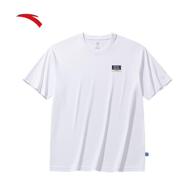 ANTA Men s Ice Silk Antibacterial Short-Sleeve T-Shirt L