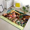 1pc Toy Story Pattern Area Rug Soft Flannel Floor Mat for Living Room,Office,Bedroom and Carpet,Sofa Coffee Table Floor Mat