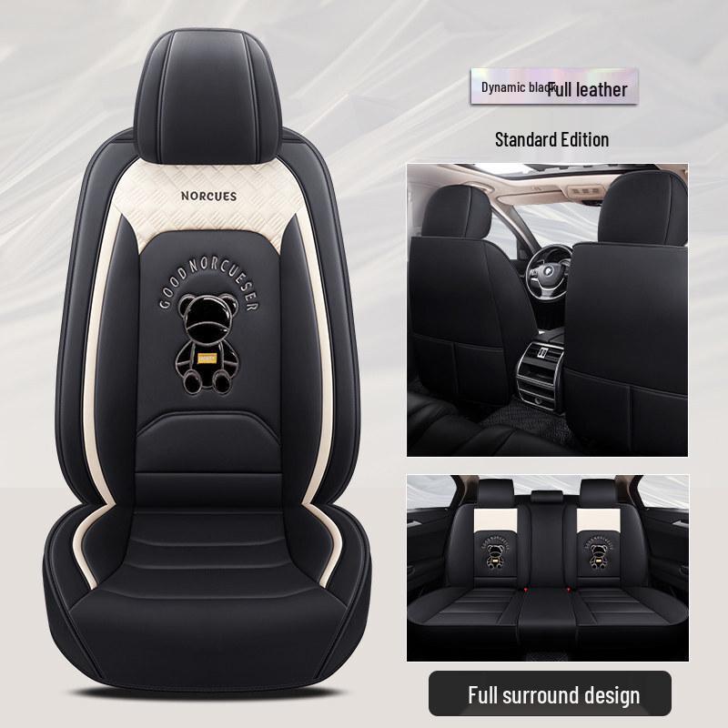 Ouzhi Goddess Cartoon Car Seat Cushion Cover - Universal Fit for All Seasons