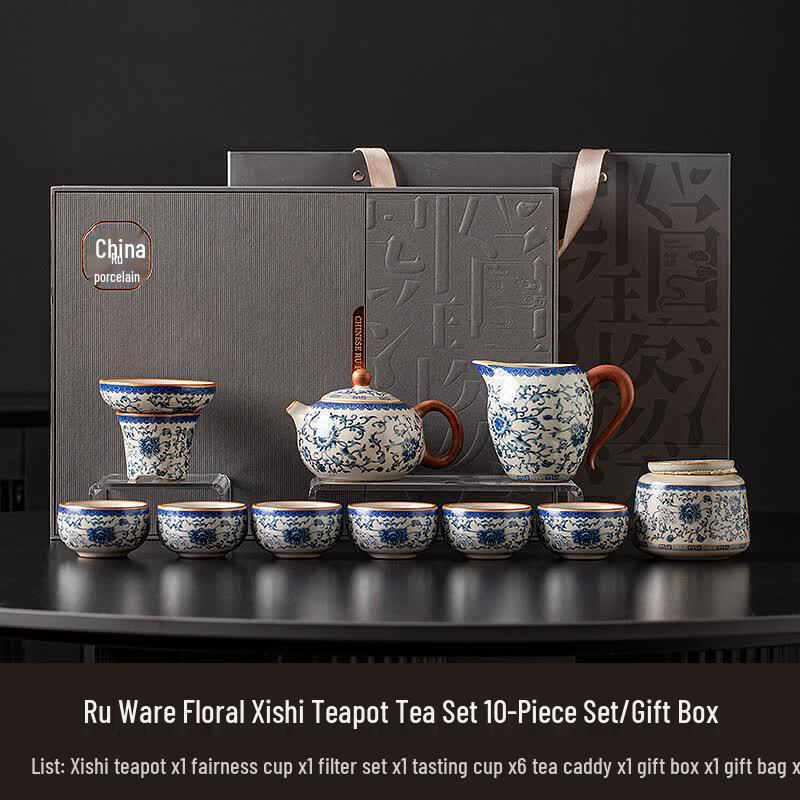 Ru Kiln Ceramic Tea Set
