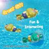 Children's bath toys - Clockwork frogs that float and swim