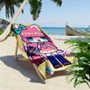 Custom Tiyoko 2D Flat Print Beach Towel, Large Soft Quick Dry Towel for Beach Camping SwimmingDSTJ0925349