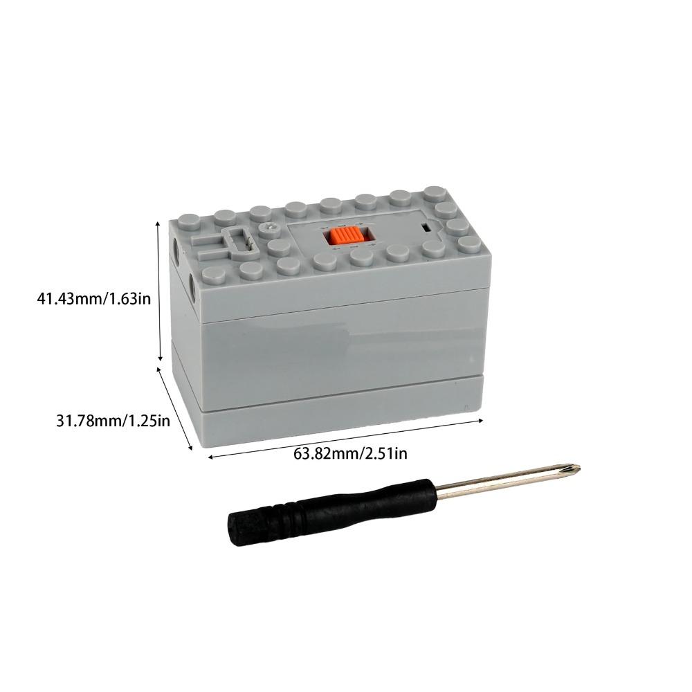 MOC Power Functions Pezzi Blocchi da Costruzione Binario Treno Motore Scatola Batteria Ricevitore Telecomando Infrarossi M-motor per Legoeds