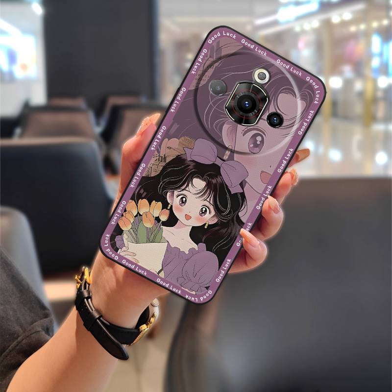 Anti-dust Cute Phone Case For ZTE Nubia Focus Pro 5G Soft Case Cartoon Back Cover Silicone Animals Waterproof Protective