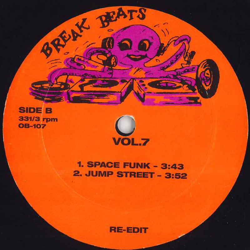 

12inch Record MANZEL - Break Beats Vol.7 OB107 NONE US Soul/Funk Used