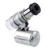 Mini Microscope With Led Light 60x Portable Magnifying Glass ZPG