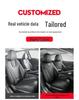 Universal Leather Car Seat Cushion for Beijing Elantra - Fits Five-Seater, All-Season Use