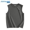 Jeanswest Men's Loose Fit Printed Sleeveless Vest