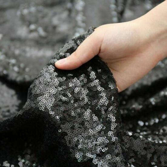Glitter Round Sequin Table Cloth Cover Overlays Wedding Event Party Supplies