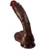 Extra Large Realistic Dildo – 5 Sizes Up To 33cm, Soft Liquid Silicone Penis Toy with Strong Suction Cup, Female & Couple Sex Toy