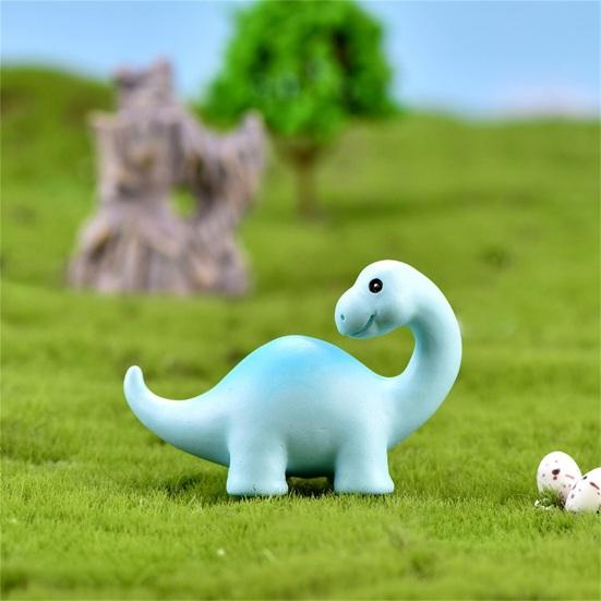 Layout Props Dinosaur Figurine Exquisite Workmanship Resin Micro Landscape Cheerful Dinosaur Decoration for Desktop
