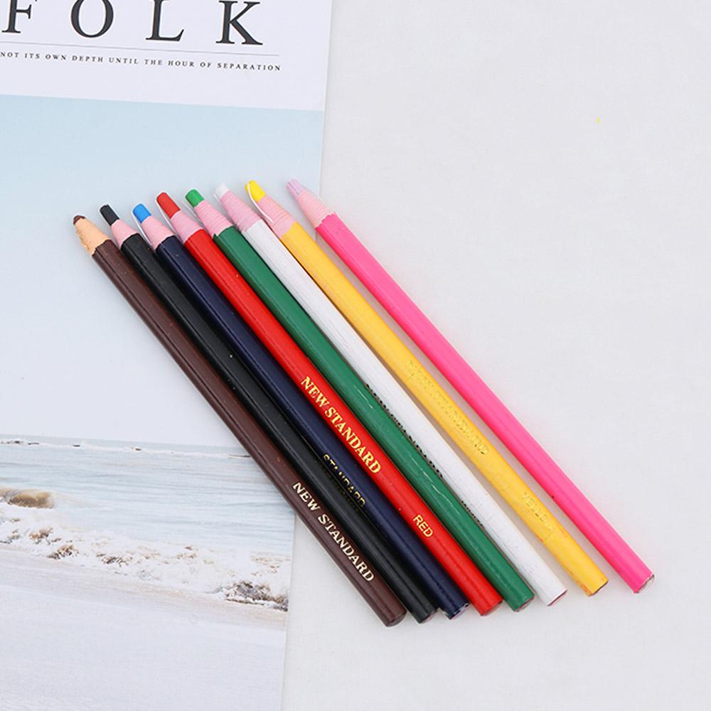 3PCS 8 Colors Art Supplies Peel off Marker Grease Pencil Colored Crayon Pen Paper Roll Wax Pencil