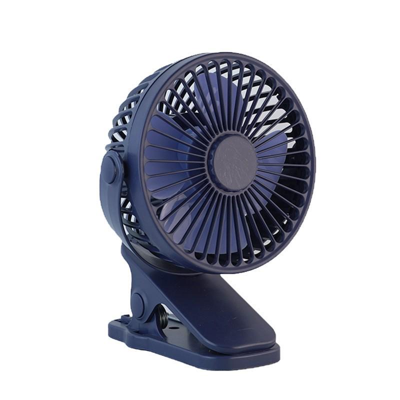 USB Mini 360° Portable Silent Clip Fan for Desktop & Stroller