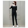 Women 2 Piece Tracksuit Set Color Block Long Sleeve Top Striped Jogger Pants Casual Sports Outfit