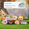 Whimsical Meow Collection Blind Box: Healing Kitten Resin Figurine Gift for Friends, Classmates, and Dorm Decor