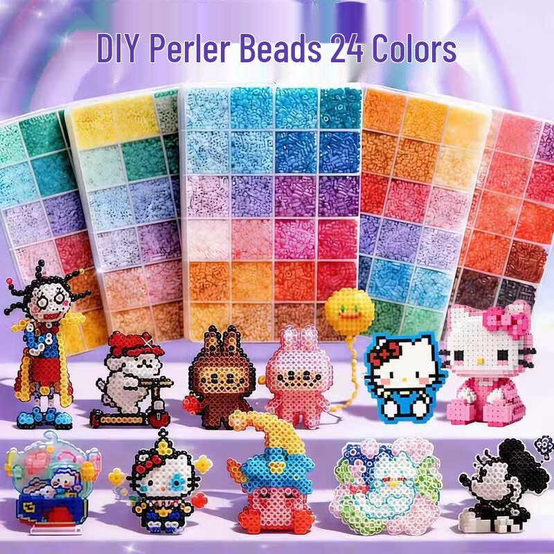 Sordi 24-Color DIY Fuse Bead Craft Kit