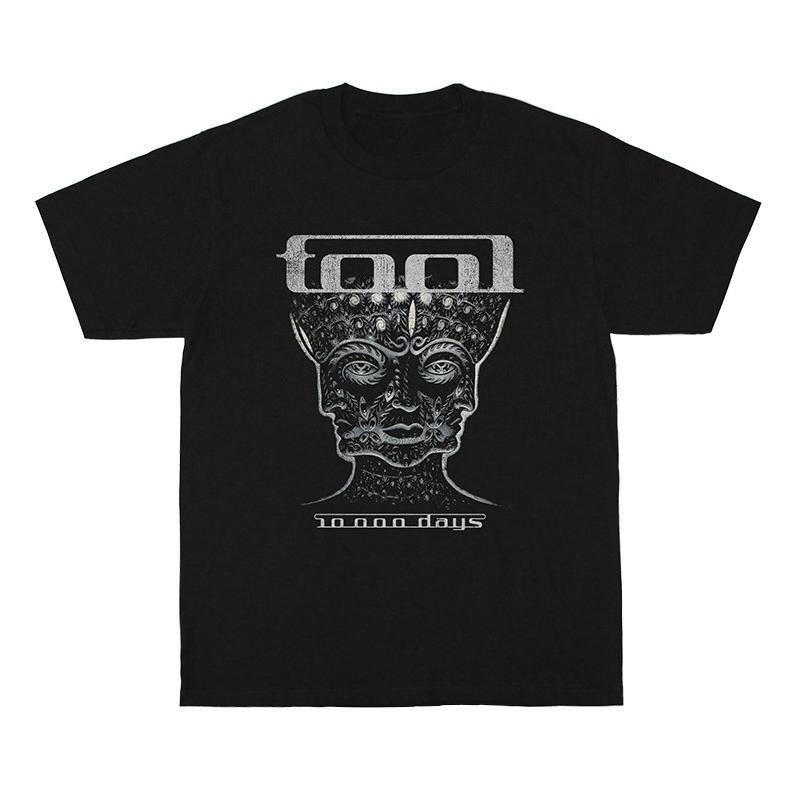 

Tool 10000 Days in Europe and The Progressive Alternative Rock Band Short-sleeved Cotton Printed T-shirts, Men and Women 4XL