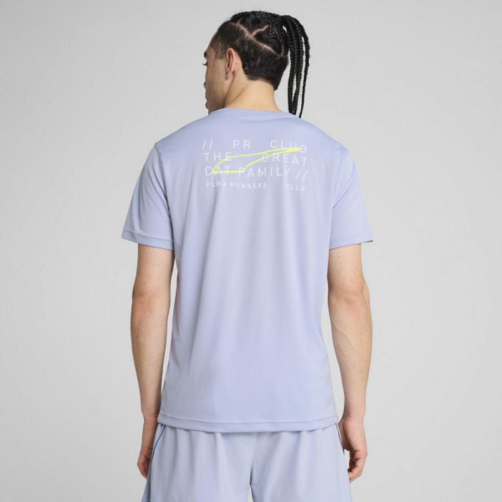Puma Official Men S Graphic Running T ShirT Model