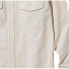 Uniqlo Solid Color Single-Breasted Pocket Design Pointed Collar Long Sleeve Shirt Men Shirts Off-White 464935-01