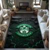 Tappeto Morbido per Pavimento Antiscivolo Hibernian FC Calcio Calcio Modello Tappeto per Interni Tappetino Decorazione Sportiva per Camera da Letto