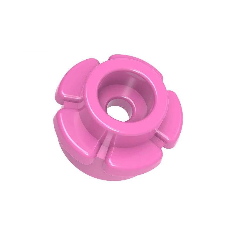 50 Stück MOC Pflanzen Bausteine 24866 1x1 Fünfblättrige Blumen Gras DIY Pädagogisch Zusammenbaubar Blümchen Kompatibel 24866 Konstruktion