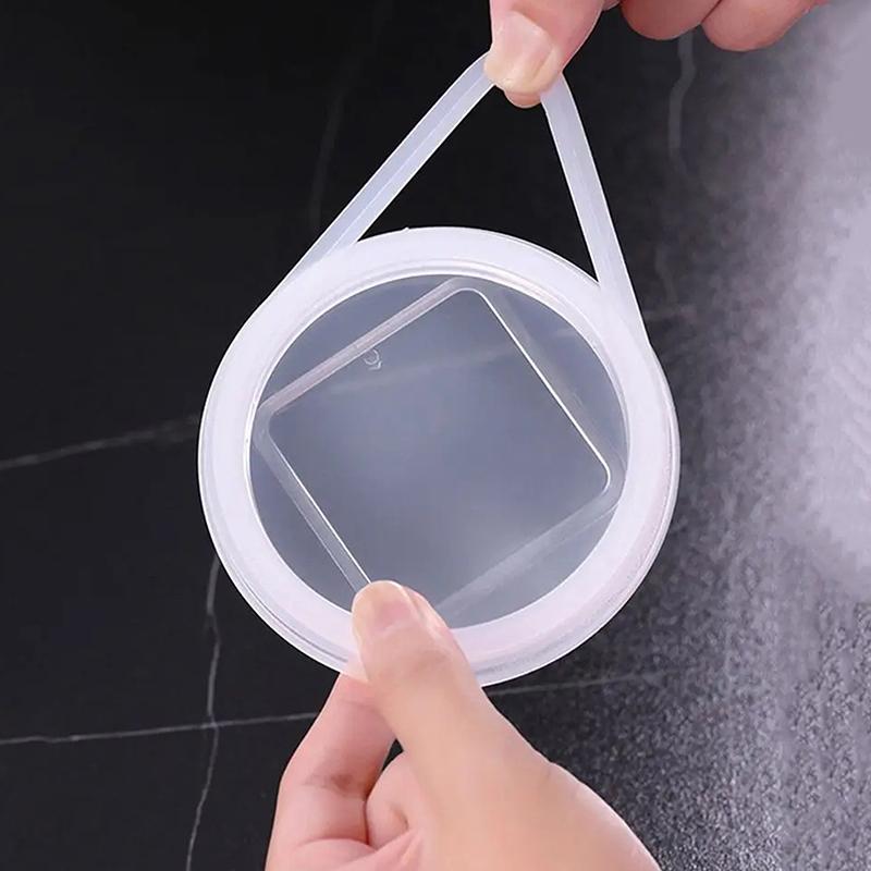 1/3/4/6Pcs Stainless Steel Magnetic Seasoning Containers Wall Mounted Silver Magnetic Spice Jars With Stickers Visible