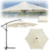Cover for Large Solid Garden Umbrella 6 Ribs Replaceable 300Cm