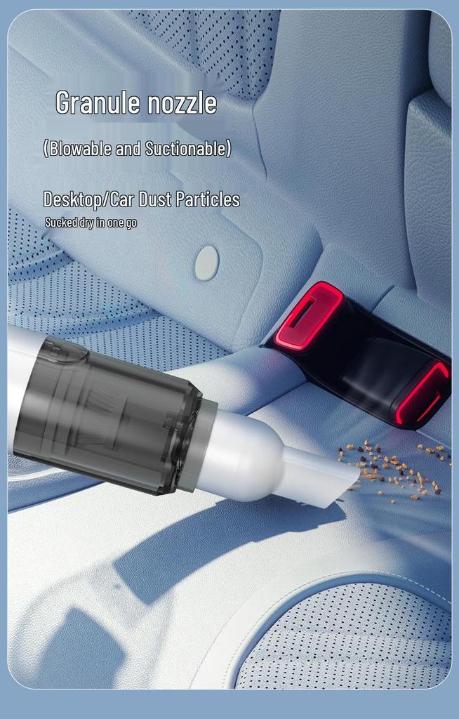 Compact Pet Vacuum Cleaner for Hair Removal - Ideal for Cats and Dogs, Handheld & Multifunctional Dust Suction Device